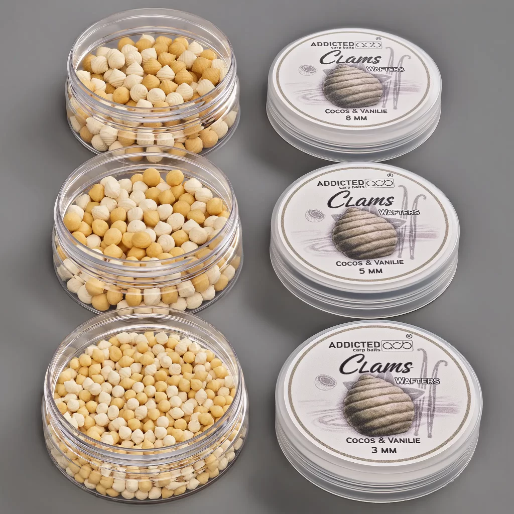 wafters clams cocos vanilie